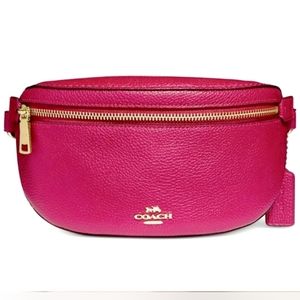 (RESERVED for Hollysuemay Only) - COACH FANNY PACK IN PEBBLE LEATHER